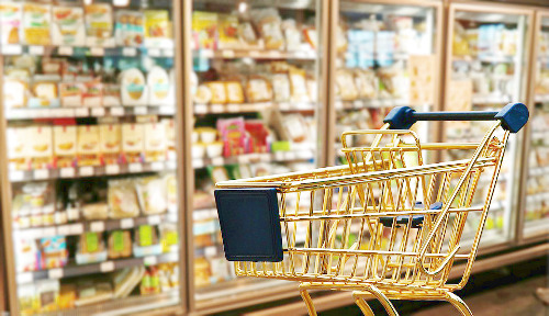 Supermarktregal